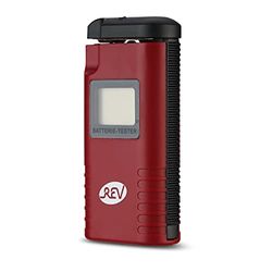 REV Ritter 37329012 - Testador de bateria LCD, vermelho, 00