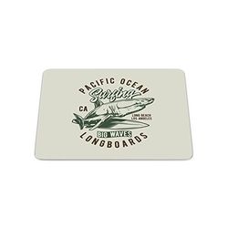 Bonamaison, Digital Print Rectangle Mouse Mat Non-slip Base for Office and Home, Size: 22x18cm
