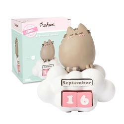 Grupo Erik: Calendario Pusheen 3D | Calendario Famiglia Pusheen, Calendario da Tavolo Perpetuo Pusheen the Cat, 12 x 10 x 13 cm, Pusheen Gadget Casa, regalo Pusheen