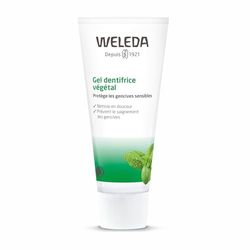 WELEDA - Gel dentifrice végétal - Protège les gencives sensibles - Nettoie en douceur et préserve l'émail des dents - NATRUE* - Vegan*** - 75 ml