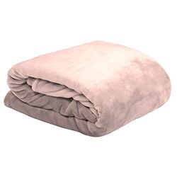 Nishane Plaid DOUDOU Rose 130X160 cm