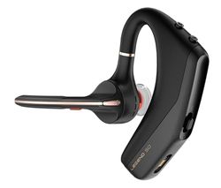 POLY Voyager Legend 50 bezprzewodowy zestaw słuchawkowy Bluetooth, pojedyncze ucho, mikrofon z redukcją szumów, blokada wiatru, redukcja szumów AI, bateria do 10 godzin, lekki i wygodny, czarny