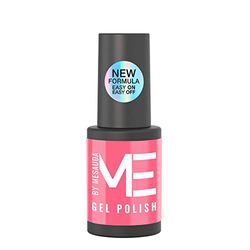 Me by Mesauda Smalto semipermanente Arancio - 153 Punch - Smalto per unghie gel – Formula easy on – easy off - Vegan e Cruelty free – 4,5 ml