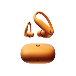 Beats Powerbeats Pro 2 Écouteurs Bluetooth sans Fil- Suppression du Bruit, Suivi de la fréquence Cardiaque, IPX4, Jusquʼà 45H avec Étui de Recharge, Compatible Apple & Android - Orange électrique