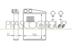 Heater A 160 2.0 CDi W245 * 0804