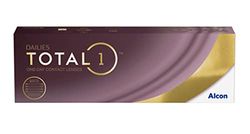 Dailies Total 1 Lentes de contacto de reemplazo diario, Pack de 30 , R 8.5 mm, D 14.1 mm, -4.25 Diopt