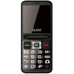 Qubo Teléfono Móvil para Mayores X-10BK 32 MB RAM 2,4" - Marca EAN: 6944762701161