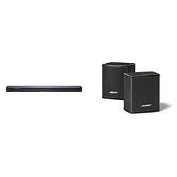 Bose Soundbar 500, Bluetooth, Wi-Fi, Nero e Bose Surround Speakers, Suono Surround, Nero, con Alexa integrata