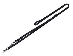 Nobby Smycz Classic Comfort ekstra długa czarna; dł.: 300 cm; szer.: 20 mm