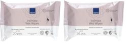 Abena Intimate Wipes | Pack of 40 Body Wipes | Intimate Wipes for Women and Men | Compostable Antibacterial Body Wipes | Fragrance Free | Dermatologically Tested