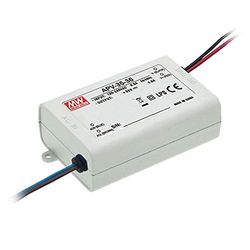 MEAN WELL APV-35-24 36W Blanco unidad de - Fuente de alimentación (36 W, 90 - 264, 47 - 63, Sobrevoltaje, Sobrecarga, Pasivo, Blanco)