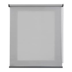 Estor Traslúcido Top, Estor Enrollable con Acabados de Calidad, Estor Transparente para Ventanas y Puertas, ESTORES BASIC, Top Gris Claro 100x250cm