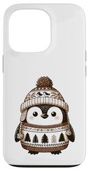 Cool Cabincore Estetica Penguin Lover Forest Penguin Custodia per iPhone 13 Pro
