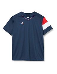 Le Coq Sportif N°5 Maillot Match Premium SS M Dress BLU T-tröja Dam