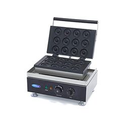 Maxima Donutmaker - 12 Mini Donuts - Ø 5 cm - Ingebouwde Timer
