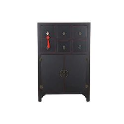 Cajonera DKD Home Decor Abeto Madera MDF Oriental (63 x 27 x 101 cm)