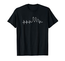 Herzschlag Schachbrett Geschenke Ajedrez latido de corazón ajedrez mate regalo Camiseta Chess-themed Black Unisex S