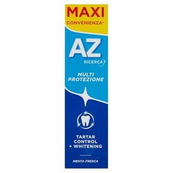 AZ Dentifricio Multi Protezione Tartar Control Whitening Menta Fresca 75 + 10 Ml, 1