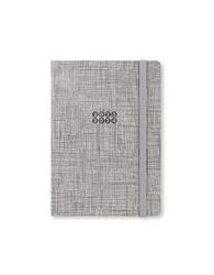 Letts Edge A6 week to view 18 month diary with notes 2023/2024 - grey