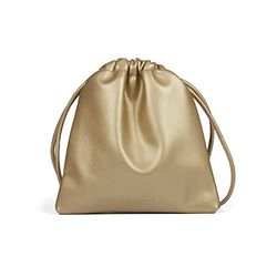 GIOSEPPO Mini bolso bandolera color oro para mujer corozal