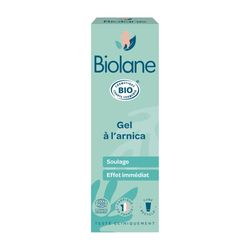 BIOLANE - Gel Arnica Certificato Bio - 20ml - Bambino - Allevia e lenisce - Effetto Immediato - 99% di origine naturale - Made in France