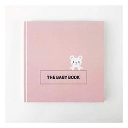 svartstæt The Baby Book - Álbum para bebé, color rosa
