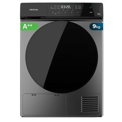 Cecotec Secadora de Bomba de Calor 9Kg Bolero DressCode Dry 9400 Steel A++. Secado Automático, Bajo Consumo, Full Touch, 15 Programas, Tambor Acero Inoxidable, KidLock, Función Delay Start