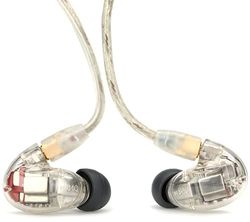 Shure SE846-CL - Auriculares Profesionales con Cuatro microtransductores de Alta definición para precisión de Frecuencias agudas y Bajos Profundos, Aislamiento de Sonido, 3.5 mm Cable, Transparente