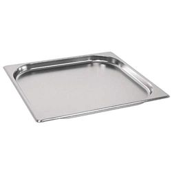 Vogue Recipiente de acero inoxidable GN para 2/3 de 20 mm, 325 x 354 mm