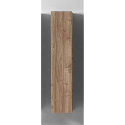 LC Spa Verticale hangkast 1 deur walnoot Stilvio, groot