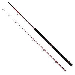 PENNA Penn Squadron Iii Canna da Spinning per Barca, Canne da Pesca, Canne da Spinning, Pesca in Mare, Pesca in Barca, Unisex, Nero, 2.10 m, 150-400 g