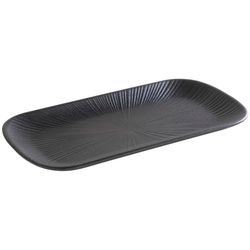 APS 85280 GN 1/3 teglia NERO, 32,5 x 17,6 cm, altezza 2,5 cm, melamina, nero