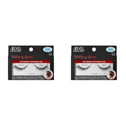 Ardell Wispies | Pestañas Postizas Baby Demi W | Contiene 1 Par de Pestañas y Pegamento (Paquete de 2)