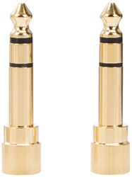 DeLOCK Adapter 6, 35 mm Male 3.5 mm 3-Pin Female Screwable, Gold