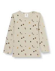 Müsli av Green Cotton Baby pojkar Forest L/S T-shirt, Mjuk grön/mustard/bark, 74 cm