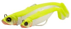 Savage Gear Savage Minnow WL 2+1 - Action de Frappe vive, idéal pour Les Poissons prédateurs commele brochet et la Perche, Parfait pour Les pêcheurs en Eau Douce et en Eau salée Kaki 12,5 cm