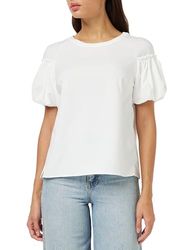 French ConnectionCREPE lätt puff ärm TOPSUMMER WHITEXS, Sommarvit, XS