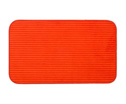 Gözze - Tapis de Bain doux antidérapant, 100% Polyester, 60 x 100 cm - Orange