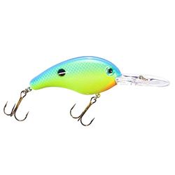 Strike King PRO-Model Silent 5 x d Series Crankbait, Powder Blue Back Chartreuse