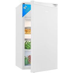 Bomann KS 7349 Kühlschrank, 91L, 2 vasos, LED Innenraumbeleuchtung, Gemüseschale, blanco