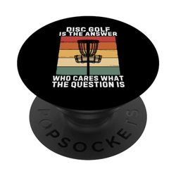 Retro Disc Golf es la respuesta a quién le importa cuál es la pregunta PopSockets PopGrip Intercambiable