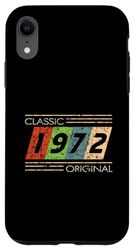 Custodia per iPhone XR Classic 1972 Originale Vintage Birthday Est Edition II 1972