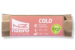 NZEROWAX - Bloc de Fart écologique, 50 g | Fart végétal Bio pour Le Ski et Le Snowboard | Conditions de Neige Froides