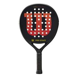 Wilson Pro Staff V2 Team, Racchetta Da Padel Unisex Adulto, Black Red Yellow, Adult