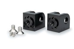 Puig 21888N Support Repose-Pieds Passager Réglable – Robustesse et Adaptabilité pour Plus de Confort et de Style, Noir