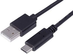 Trevi US 34-35 - Cable USB-USB Tipo C (1 m)