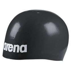 Arena Moulded Pro II badmuts, uniseks, voor volwassenen, zwart, eenheidsmaat
