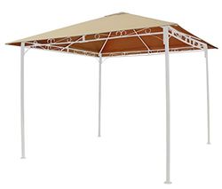 GRASEKAMP Qualität seit 1972 Universeel vervangend dak 293 x 293 cm polyester beige met UV-bescherming, waterafstotend