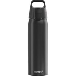SIGG - Aluminium drinkfles - WMB Pathfinder Black - ClimatePartner gecertificeerd - Geschikt voor koolzuurhoudende dranken - lekvrij - vederlicht - BPA-vrij - Outdoor - zwart - 0,75 l