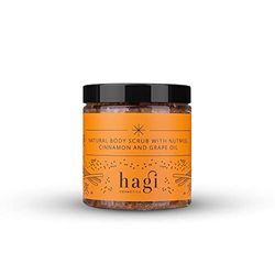 Hagi Natural Peeling à l'huile de graines de chanvre et de macadamia | 280g | Végétalien | Pour peaux sèches et normales | Produits de soins de la peau